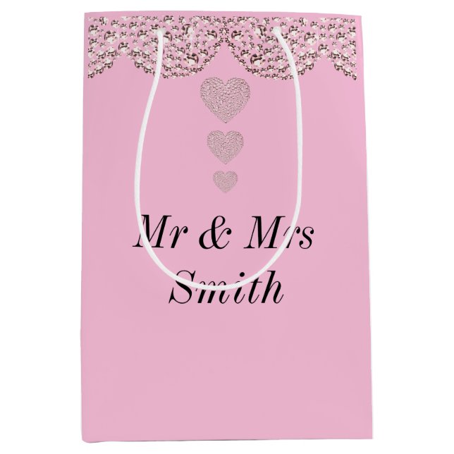 Sacola Para Presentes Média Saco de presente personalizado bonito invulgar (Frente)