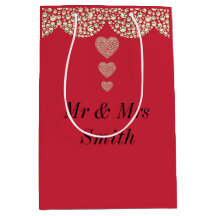 Saco de presente personalizado bonito invulgar