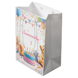 Sacola Para Presentes Média Saco de Presente Retro Personalizado Médio | Anive