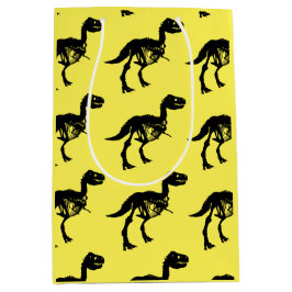 Sacola Para Presentes Média Saco de presente único e especial de esqueleto de 