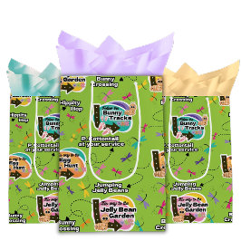 Sacola Para Presentes Média Saco de Presentes da Páscoa