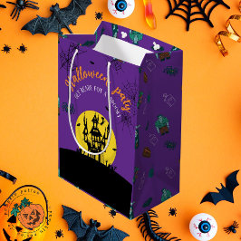 Sacola Para Presentes Média 🎃 Saco de presentes de Dia das Bruxas 🛍