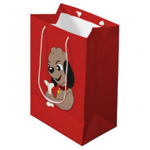 Sacola Para Presentes Média Saco de presentes mediano para cães de cachorrinho
