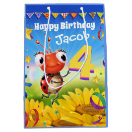 Sacola Para Presentes Média Saco de presentes personalizado para o quarto aniv