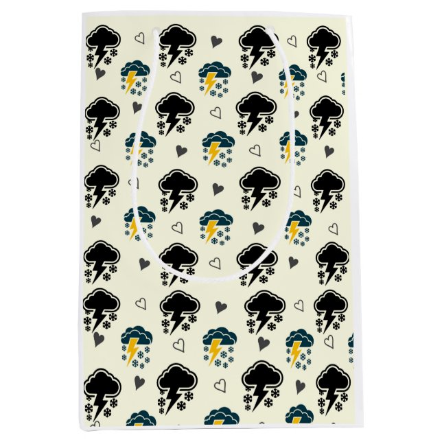 Sacola Para Presentes Média Saco do Presente (Frente)