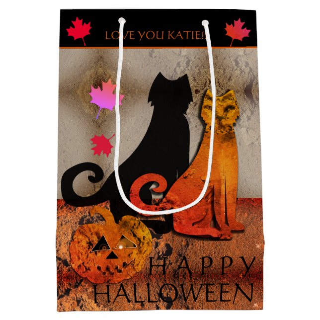 Sacola Para Presentes Média Saco do Presente (Verso)