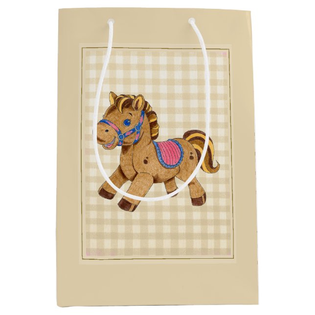 Sacola Para Presentes Média Saco do Presente (Frente)