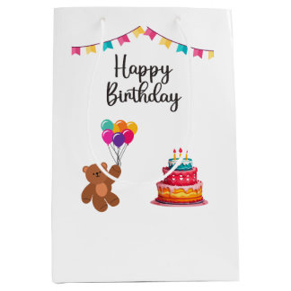 Sacola Para Presentes Média Saco do presente