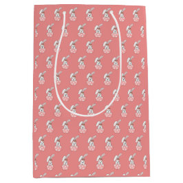 Sacola Para Presentes Média Saco do Presente da Páscoa Pastel - Personalizado