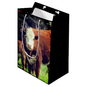 Sacola Para Presentes Média Saco do presente da vaca