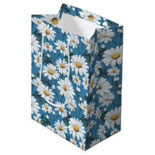 Sacola Para Presentes Média Saco do Presente de Impressão Floral