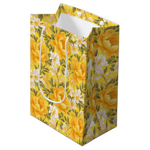 Sacola Para Presentes Média Saco do Presente de Impressão Floral