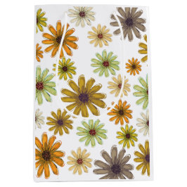 Sacola Para Presentes Média Saco do Presente do Buquê de outono