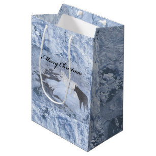 Sacola Para Presentes Média Saco do presente dos lobos - meio, Matte