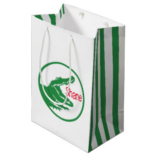 Sacola Para Presentes Média Saco feito sob encomenda do presente do jacaré
