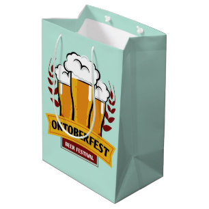 Sacola Para Presentes Média Saco médio do presente de Oktoberfest