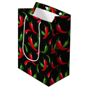 Sacola Para Presentes Média Saco médio do presente do teste padrão da piment