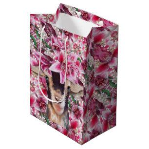 Sacola Para Presentes Média Saco Presente Med Lily, a Cabra