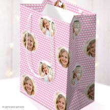 Sacos de Presente de Aniversário de Crianças com F