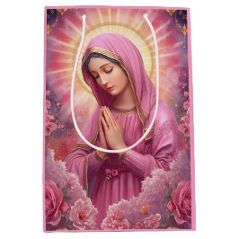 Sacola Para Presentes Média Sacos de presentes da Mary de origem rosa