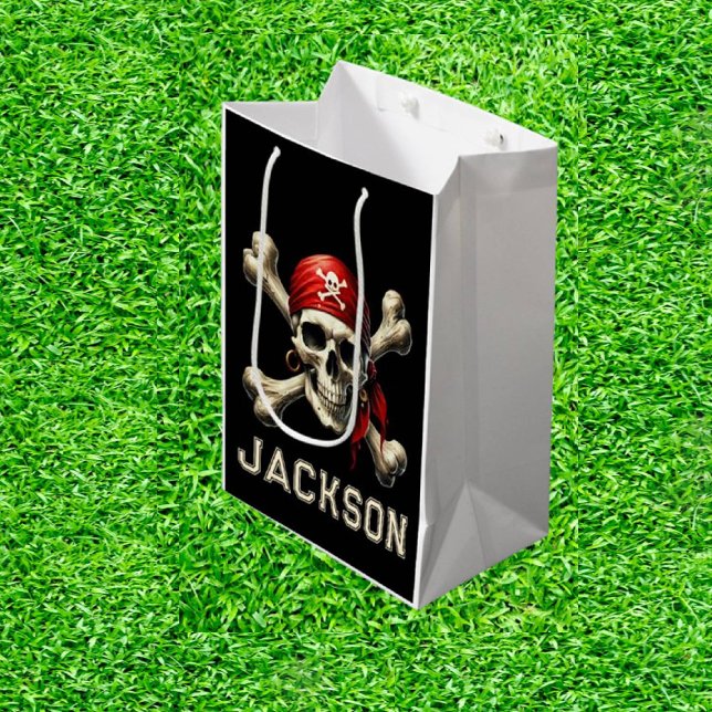 Sacola Para Presentes Média sacos para presentes de golfe do swashbucklin (Tee-rific Treasures Await!
)