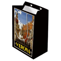 Sacos-presente de Viagens vintage Verona Itália