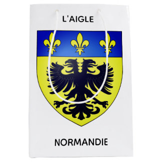 Sacola Para Presentes Média Sacs cadeaux en papier du blason de L'Aigle
