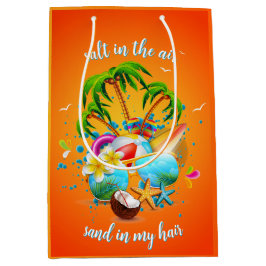 Sacola Para Presentes Média Sal no ar