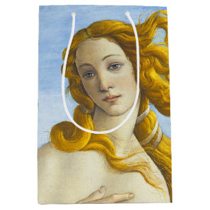 Sacola Para Presentes Média Sandro Botticelli - Nascimento do Fechamento de V