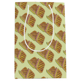 Sacola Para Presentes Média Sanduíche Clássico de Miami Cubana de Carne de Por