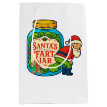 Santa’s Fart Jar Funny Christmas
