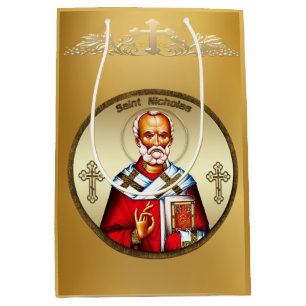 Sacola Para Presentes Média São Nicolau