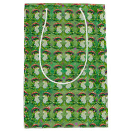 Sacola Para Presentes Média Sapo chamado Clover