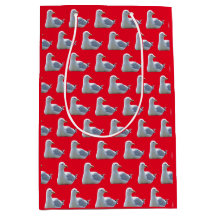 Seagull Saindo De Vermelho