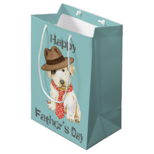 Sacola Para Presentes Média Sealyham Terrier Pai Média Gift Bag
