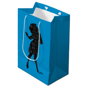 Sacola Para Presentes Média Seinfeld Elaine Dance Silhouette