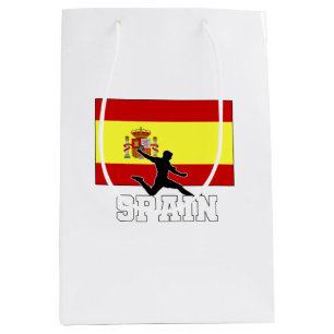 Sacola Para Presentes Média Seleção Nacional de Futebol da Espanha