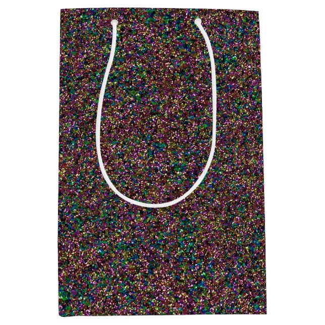 Sacola Para Presentes Média Shiny Bedazzled Flecks-GIFT BAG M (Frente)