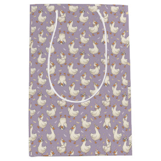 Sacola Para Presentes Média Silly Goose Party Parade Funny Birthday