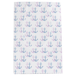 Sacola Para Presentes Média Simples Anchor Duo!