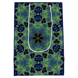 Sacola Para Presentes Média Sinfonia Fractal Radiante