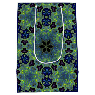 Sacola Para Presentes Média Sinfonia Fractal Radiante