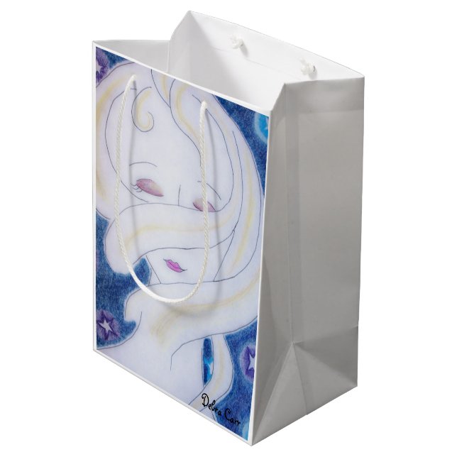 Sacola Para Presentes Média Sinto Meu Universo (Verso inclinado)