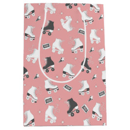 Sacola Para Presentes Média Skates do cilindro retrorreflector e fitas cassete