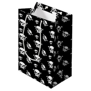 Sacola Para Presentes Média Skull Boys