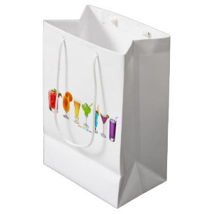 Sacola Para Presentes Média SlipperyJoe's saúda coquetéis alcoólicos LGBTQIA g