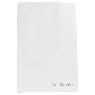 Sacola Para Presentes Média Só uma bolsa de presente de tamanho médio.