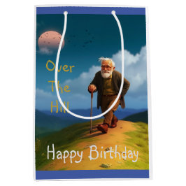 Sacola Para Presentes Média Sobre A Colina