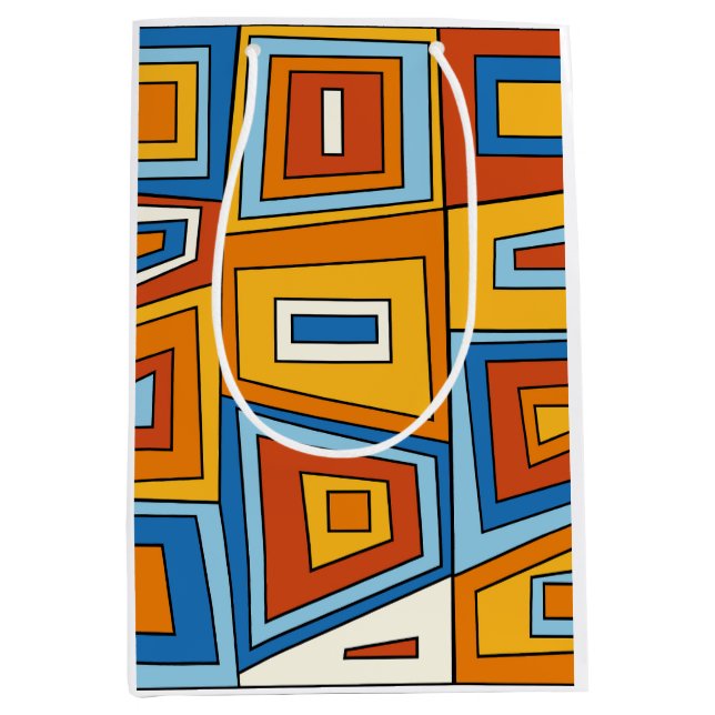 Sacola Para Presentes Média Soccer Football (Frente)