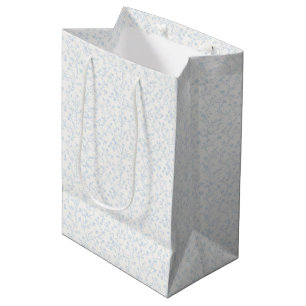 Sacola Para Presentes Média Soft Meadow Powder Blue - Neutro